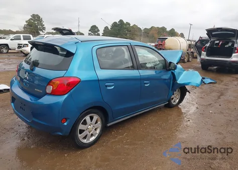 2014 Mitsubishi Mirage De from USA, damaged, VIN ML32A3HJ4EH004018